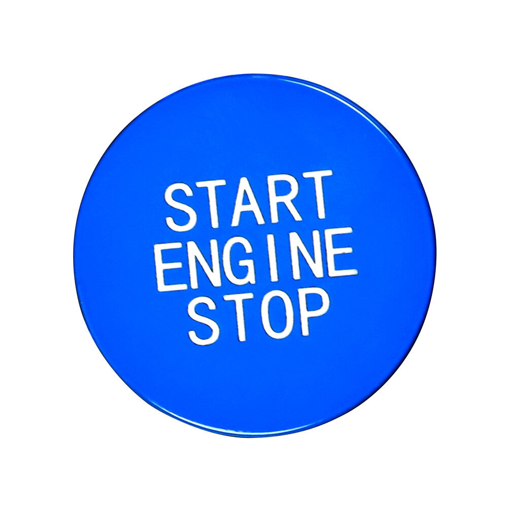 Auto-Motor vorne Start-Stopp-Schalter-Abdeckung Trim f¨¹r for BMW 3 8 X-Serie Blau