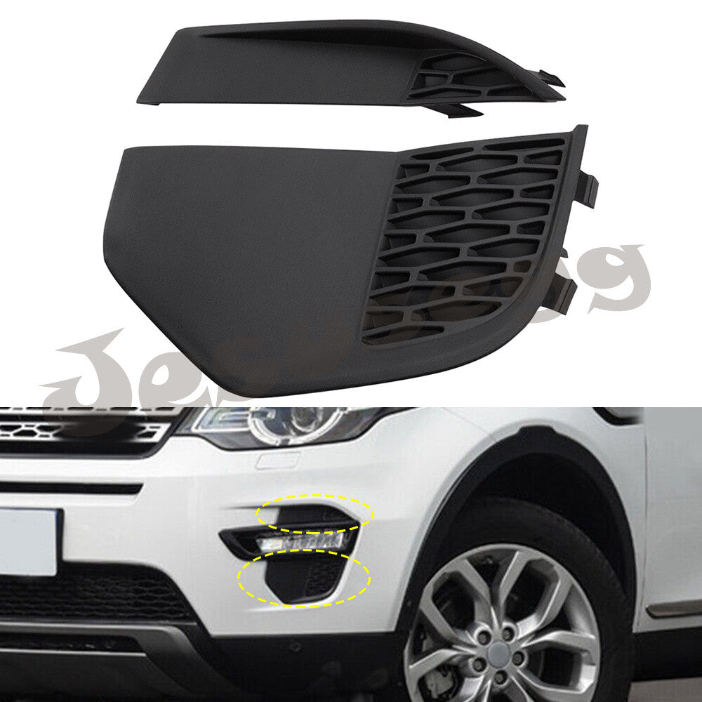 Fit for Land Rover Discovery Sport 15-19 UpperLower Left Fog Light Bumper Bezel