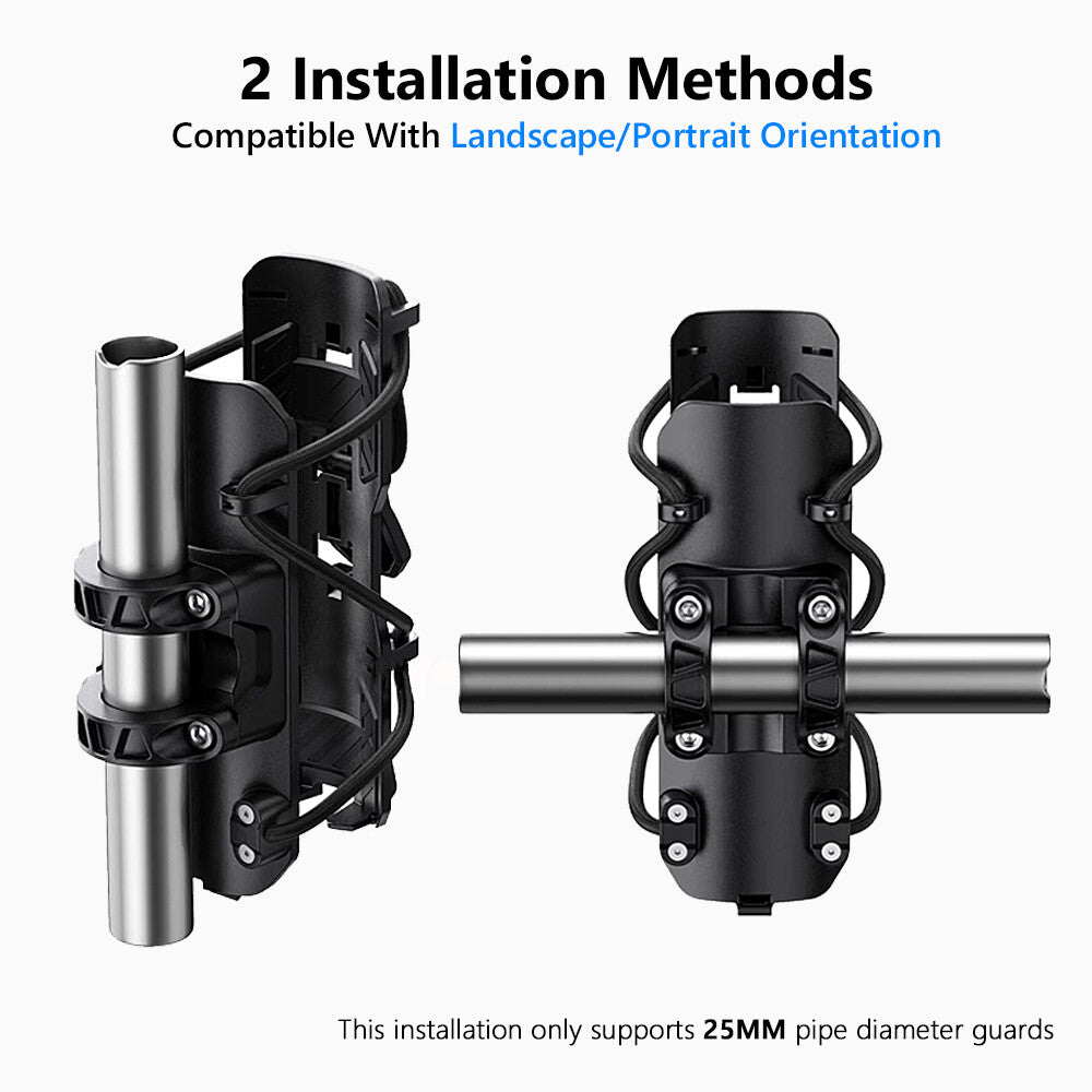 for BMW for Honda for Yamaha 25mm Diameter Motorcycle Cup Holder Kettle Stand