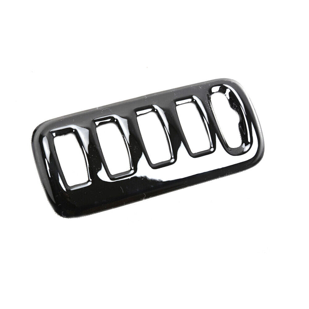Headlight Button Frame Cover Trim Fit for Mercedes-Benz for SMART 15-18 Bright Black