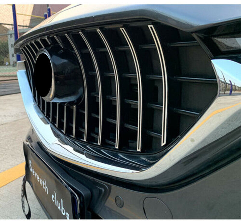 for Mazda CX-5 CX5 2017-2021 Factory style Front Grille Mesh Grill Vent Trim Bar