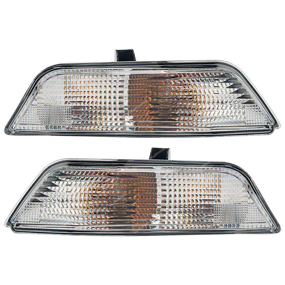 Fit For 2015-17 for Ford for Mustang Front LHRH Bumper Signal Parking Light With Bulbs