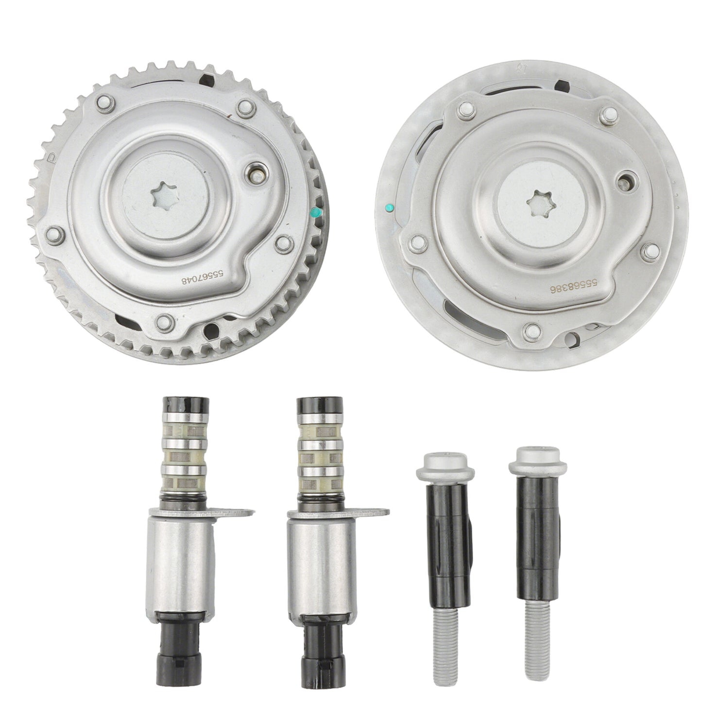 for CHEVROLET SONIC 25194445 NEW Intake Exhaust Camshaft Adjusters 55568386
