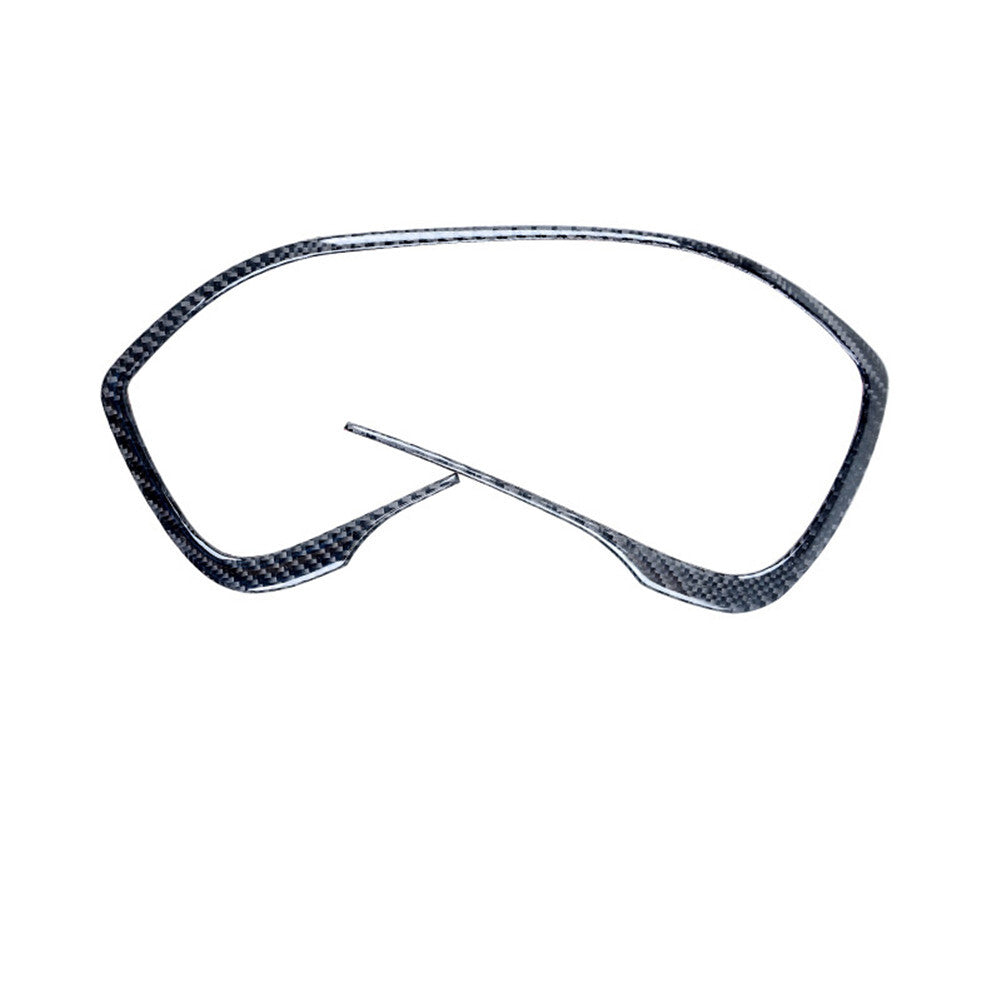 Carbon Fiber Instrument Panel Border Cover Trim for Honda CRV CR-V 2012-2016