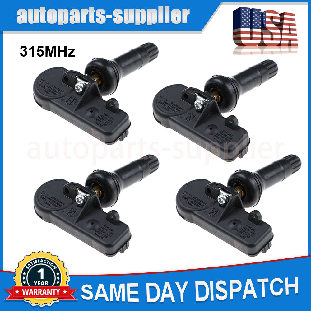 4-pack TPMS tire pressure monitoring sensors 31200923 suitable for Volvo S60 XC90 2003-2014