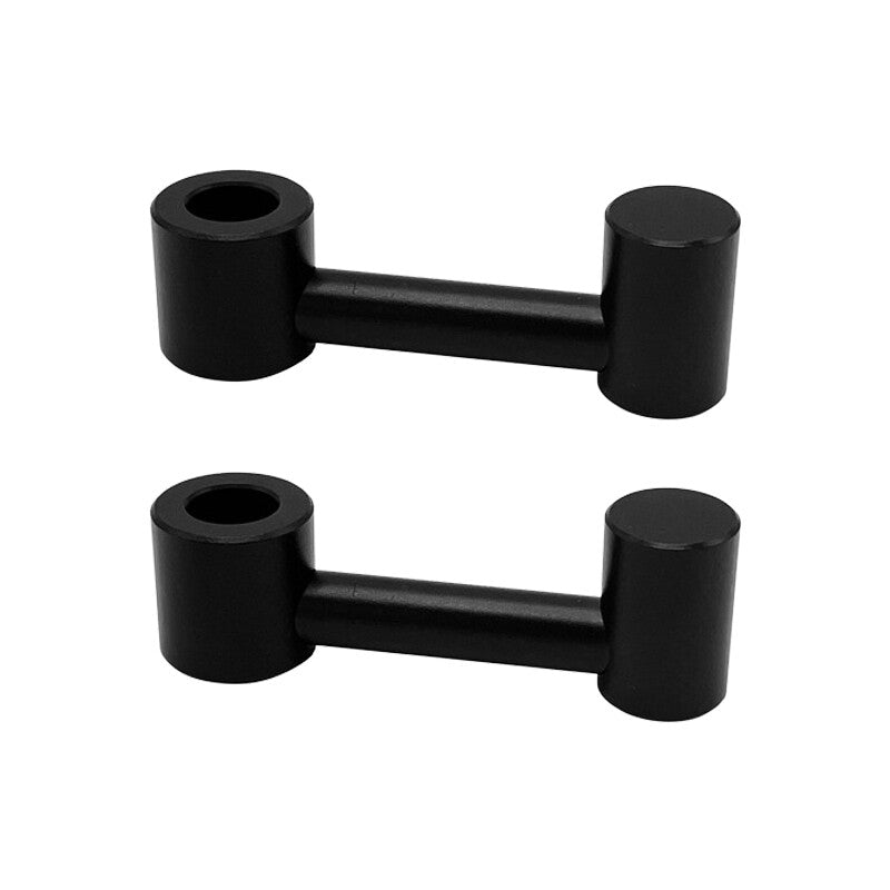 2Pcs Car for Seat Headrest Hook Backseat Organizer Holder Cloth Purse Bag Hanger Blk