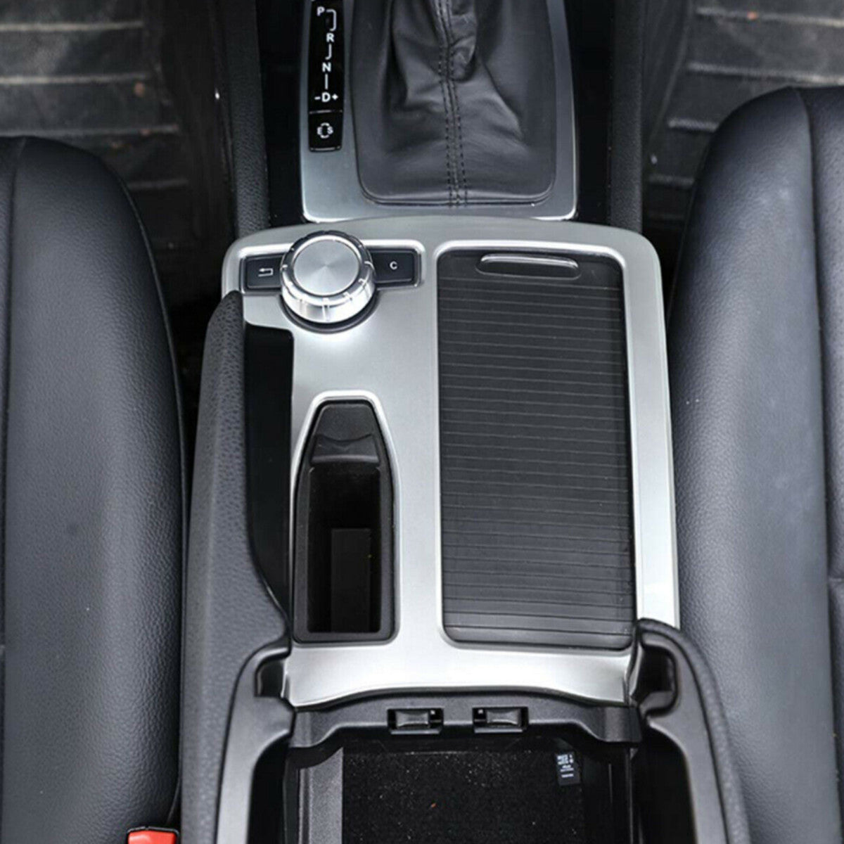 Black carbon fiber rearview mirror caps for LR Discovery 4/5 LR4 LR5 L462
