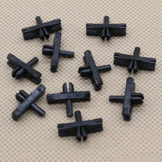 10-piece pack of body side template clamps and rivets suitable for Volkswagen 113-853-585C