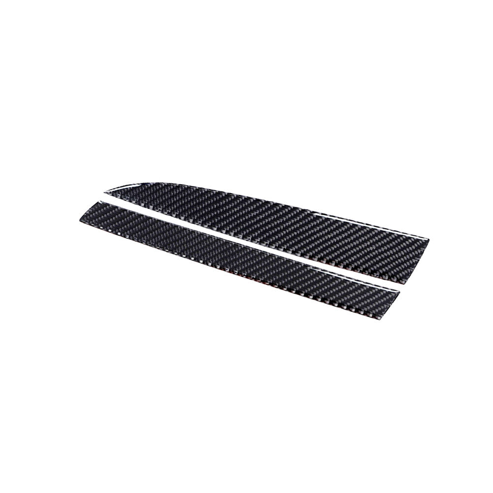 2x carbon fiber passenger dashboard bezel for BMW X3 F25 X4 F26 2011-17