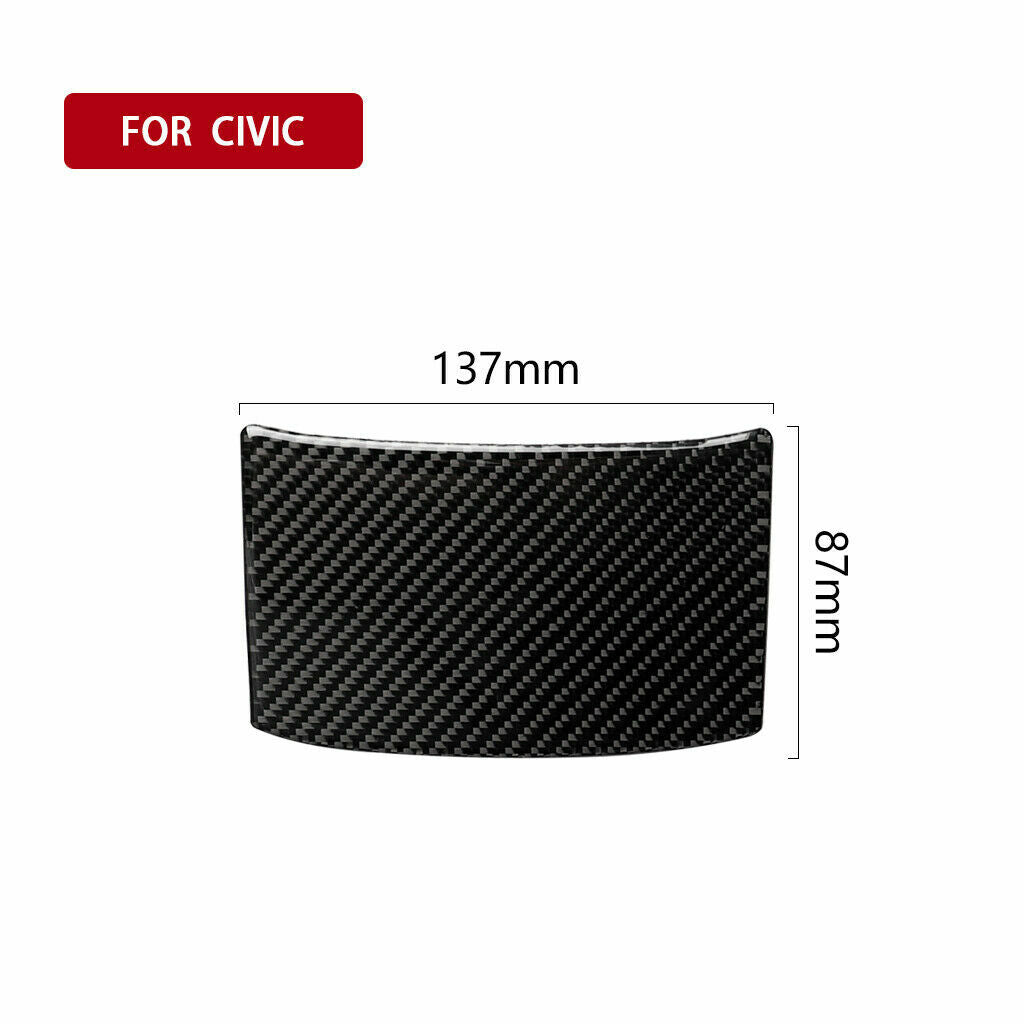Carbon Fiber Rear Box Panel Cover Trim Cover