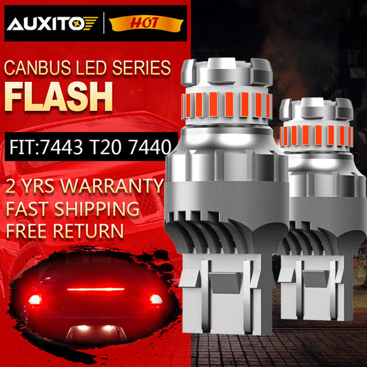 AUXITO 7443 7440 7444 T20 Red Light 23 LED Red Light