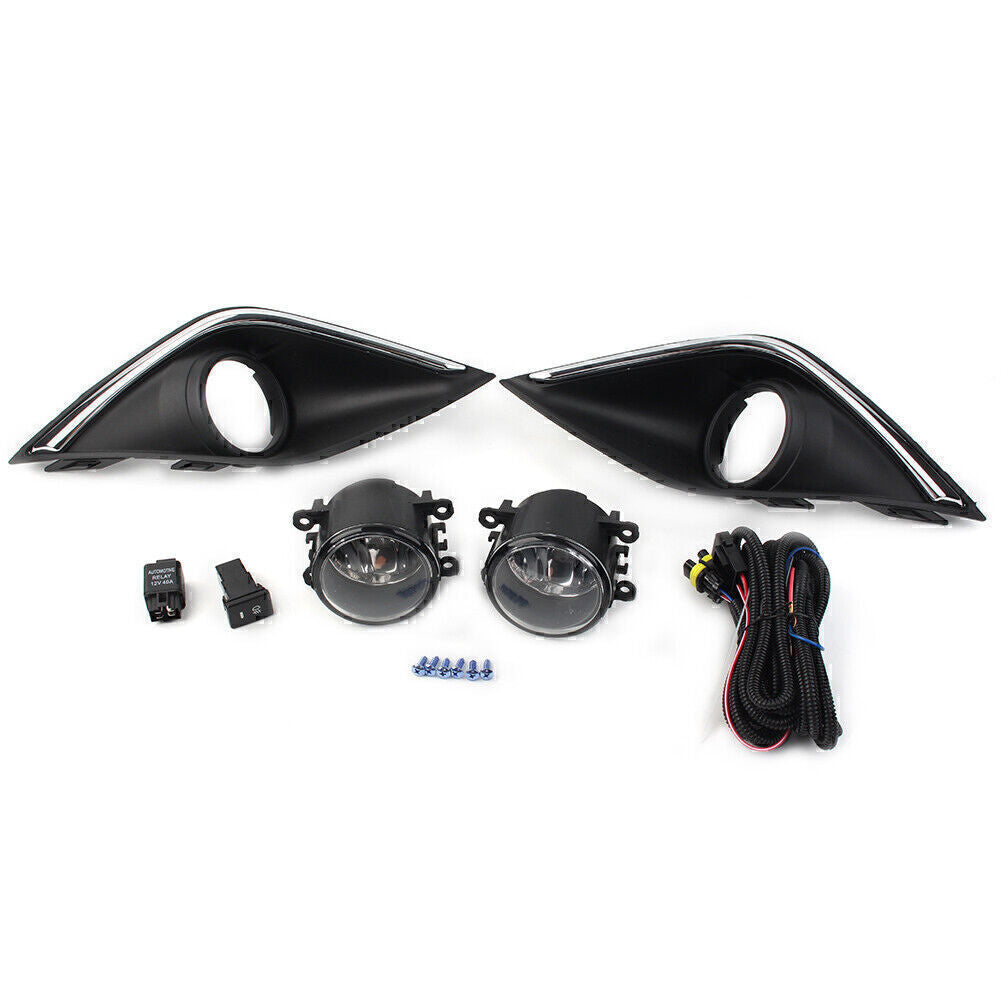 Fog lights, headlights, protective covers, wiring harnesses, and switches suitable for Mitsubishi Outlander 2016-19