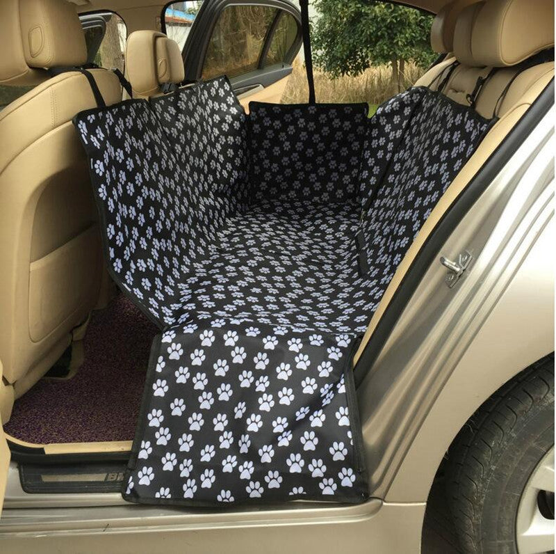 Car for Seat Dog Cat Portable Rear Back Mat Protector Safety Cushion Footprint Pad