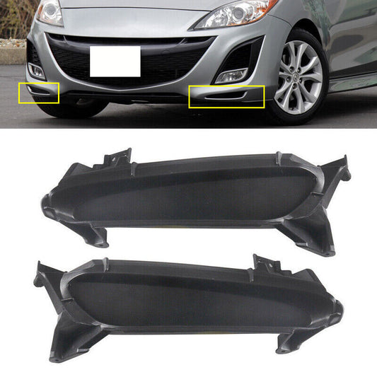 for Mazda 3 2010-2011 Pair Front Bumper Lower Cover Insert Trim Grille