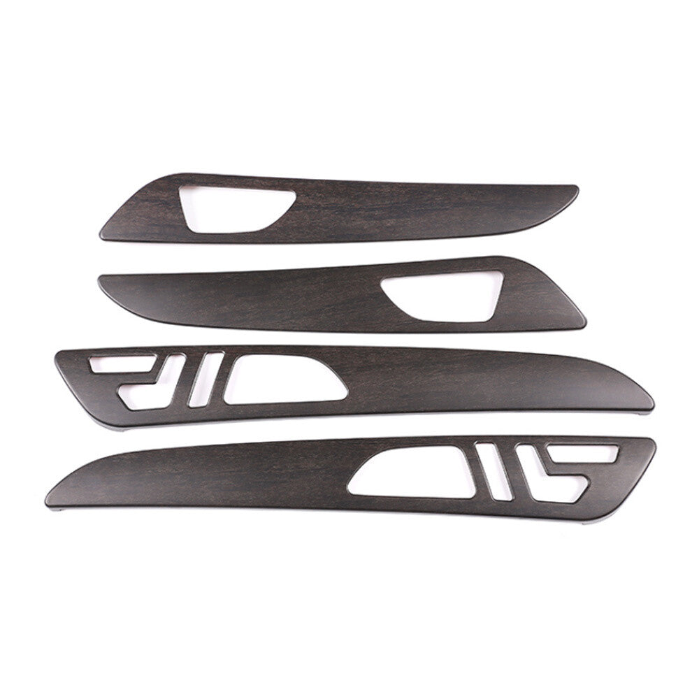Kit for Benz GL GLE GLS ML W166 2013-19 Interior Door Panel Trim ABS Oak Grain¡Á4