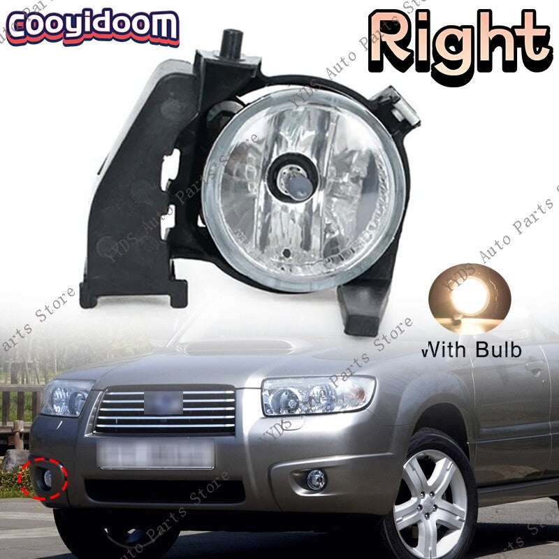 Fog Lights Right for Subaru Forester SG 2006-2008 With Glass Lens Fog Lamp