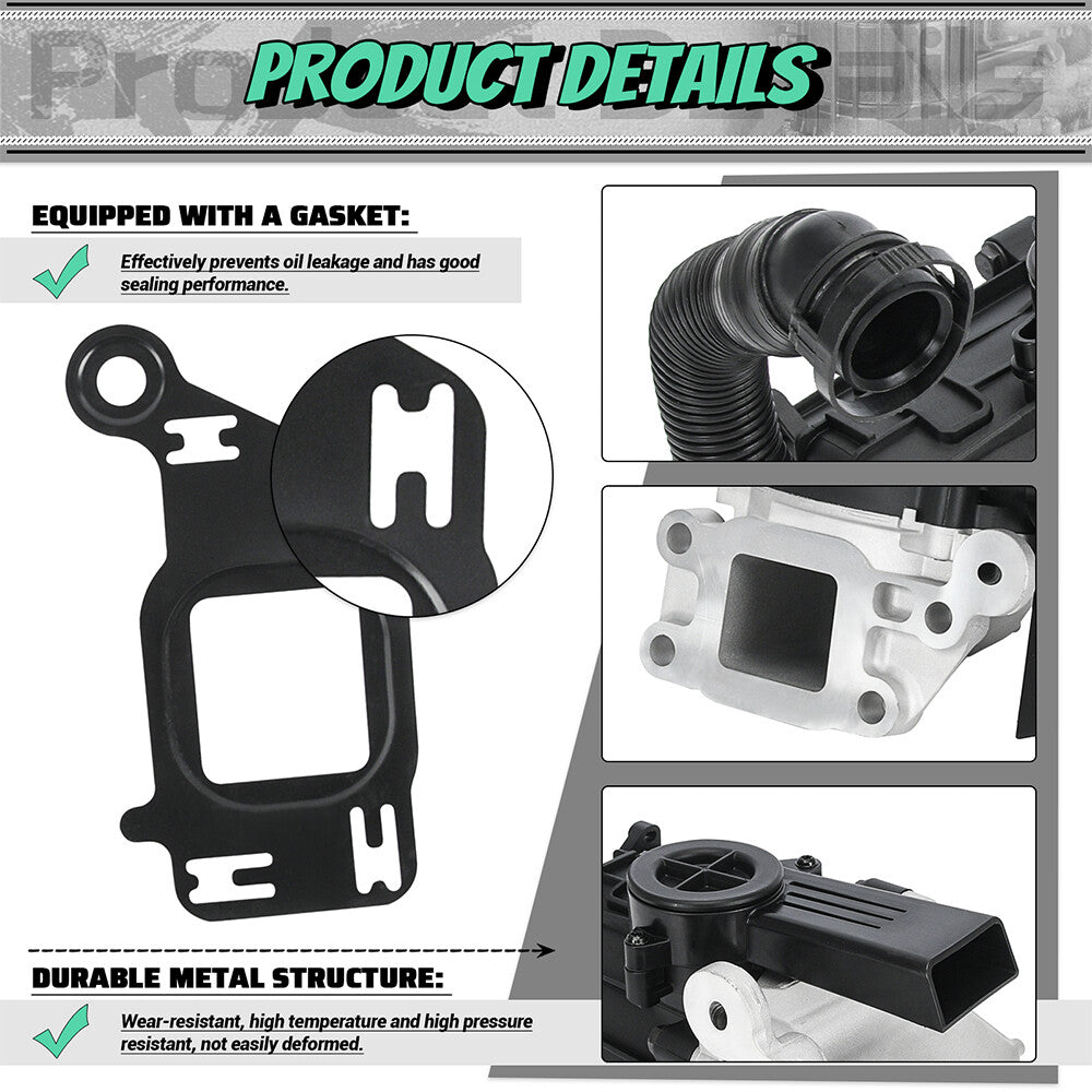 For Detroit DD13 DD15 Diesel Oil Separator with Gasket EA4720108262 4720107662