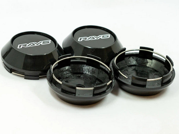 4x68mm Light Black Badge Wheel Center Hub Cover Rim Cover TE37