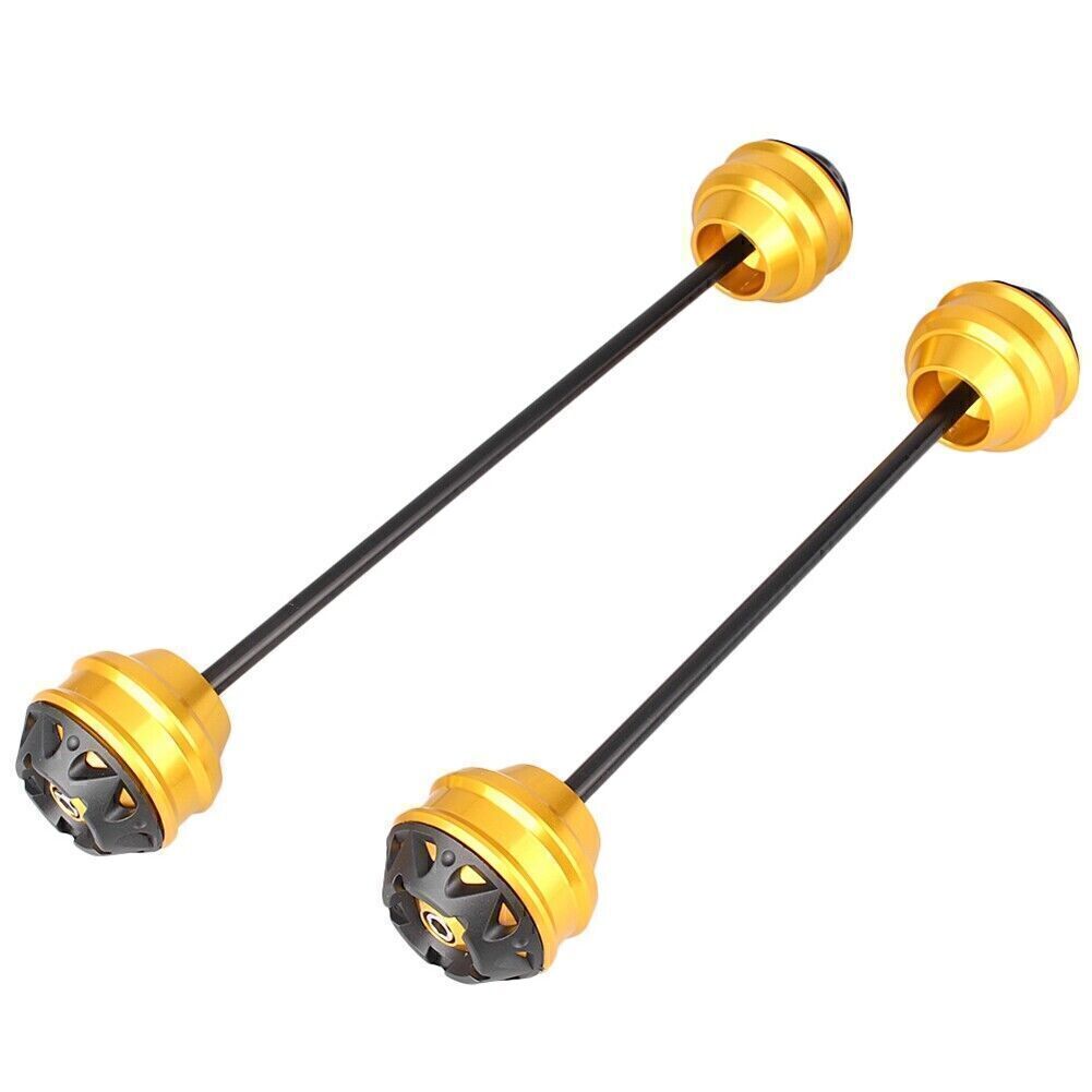 for Yamaha R25 / R3 2015 16 Yellow Front Rear Axle Fork Crash Sliders Protector