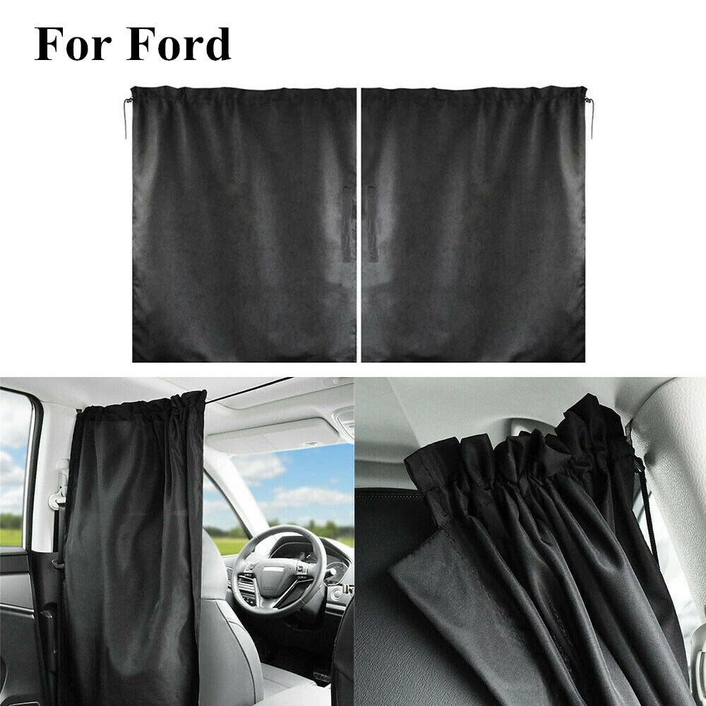 for Ford Large Car Divider Curtains Sun Shade Side Window Privacy Travel Cover