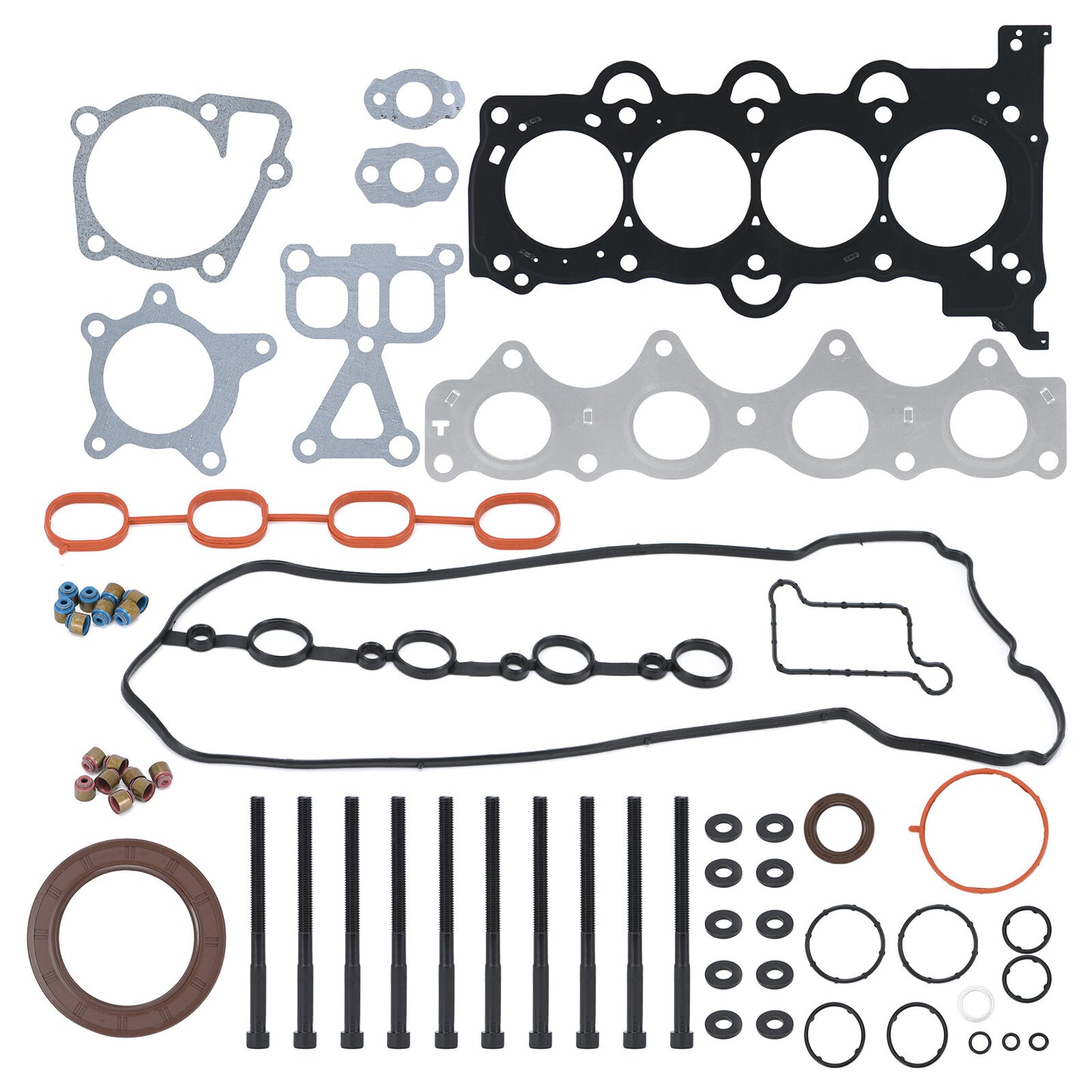 Head Gasket Valves Bolt Set For 2012-2019 for Kia Rio Soul for Hyundai Accent 1.6L