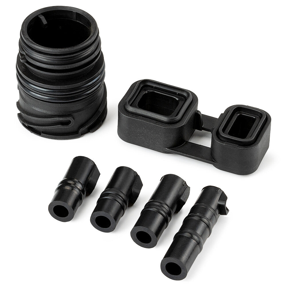 6PCS Valve Body to case Sleeve Seal kit Mechatronic Kit Fit for BMW 6HP19 6HP21