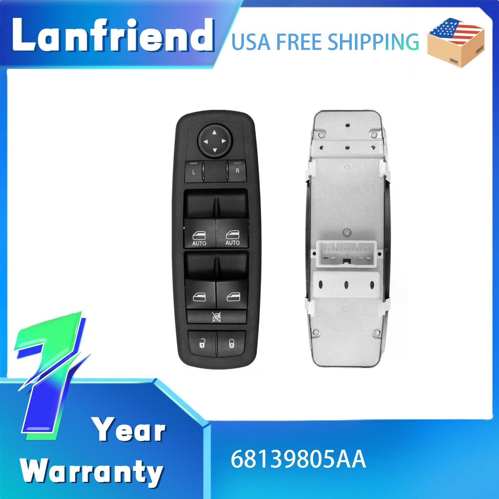 68139805AA Power Window Switch Fit for Chrysler 200 Limited 2015-2020