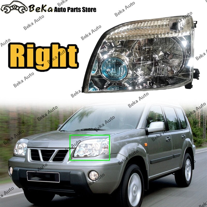 Right for Nissan X-Trail Xtrail T30 2001-2007 Front Headlight HeadLamp Fog Light