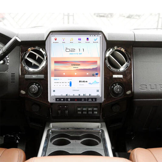 8+128GB Android 11 for Tesla Vertical Screen GPS Radio for Ford F250 F350 2013 2014