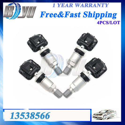 4X TPMS 13538566 Tire Pressure Sensor Monitor System For 21-22 for Buick Envision