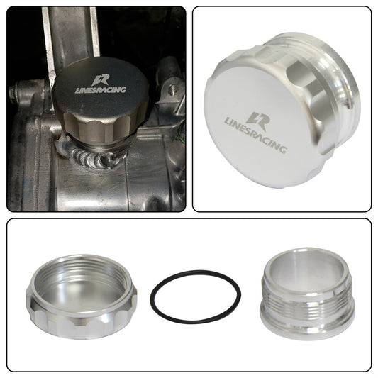 1.5 37mm (37mm-48mm) Aluminum Weld On Filler Neck And Cap Oil Fuel Water Tank