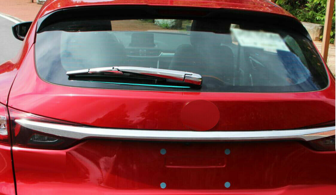 for Mazda CX-30 2020-22 Silver Chrome Rear Window Wiper Molding Cover Trim Decor
