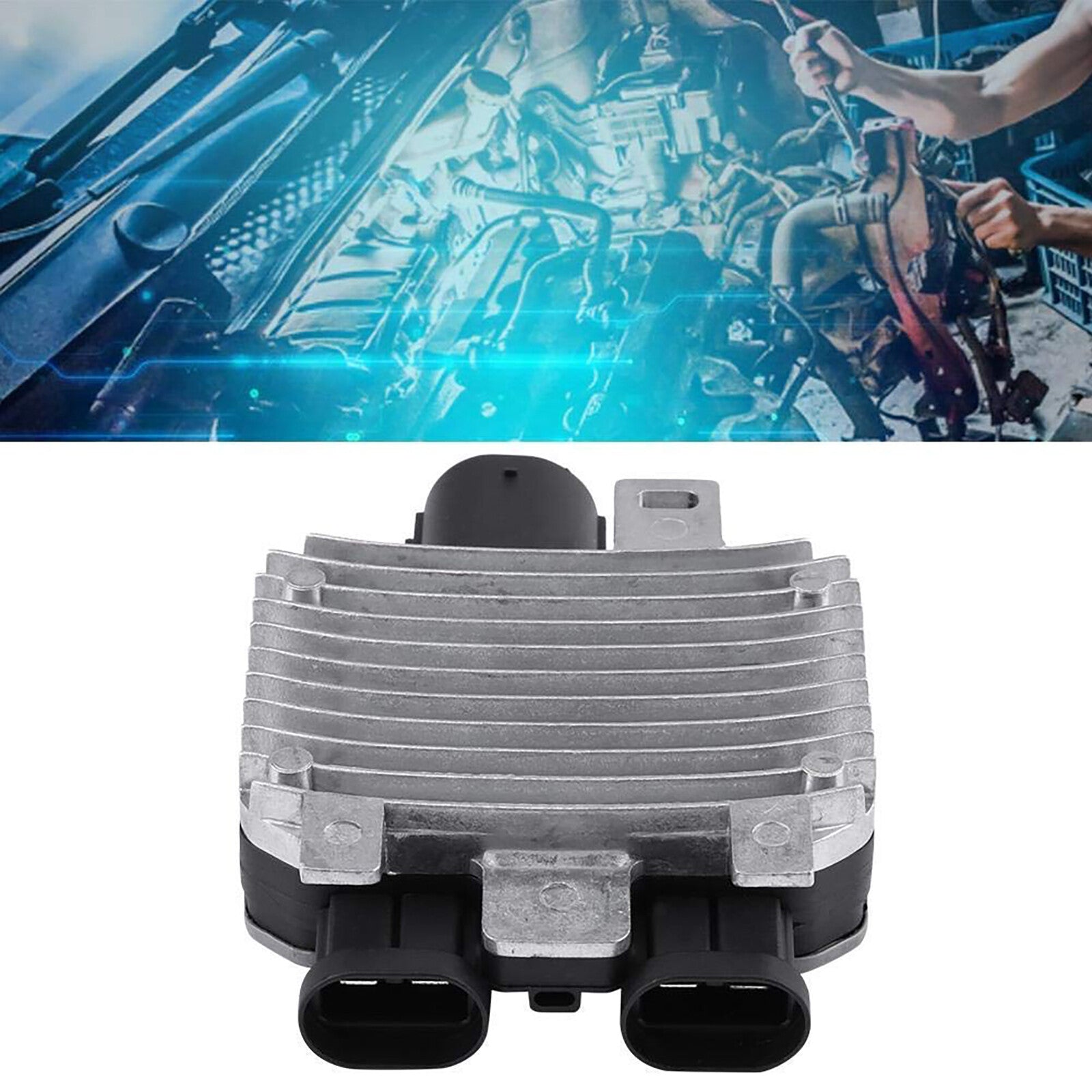Cooling Fan Relay Radiator Control Module Kit for Ford for VOLVO S60 S80 XC60 V70