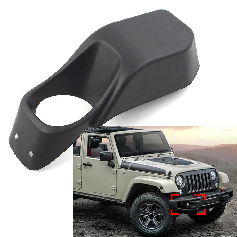 For 2013-2017 2016 15 for Jeep for Wrangler Right Side Front Bumpe Fog Light Lamp Bezels