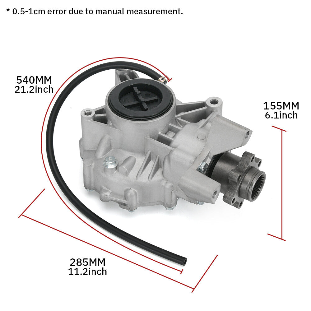 HiSun Differential Rear Gear Box Diff For HS500 700 UTV Qlink Supermach Parts