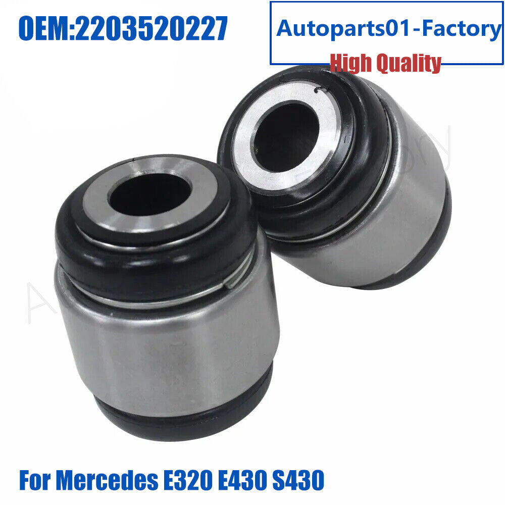 1Pair Rear Control Arm Bushing 2203520227 for Mercedes-Benz E320 E430 S430