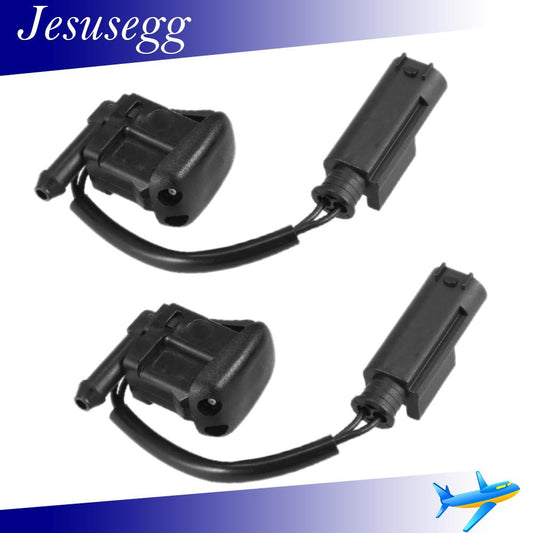 2 Pieces Windshield Washer Nozzle Heated for 5 Series E39 525i 528i 530i 540i M5