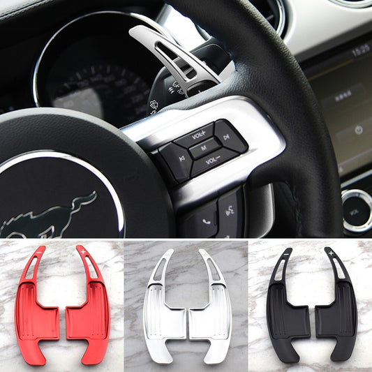Aluminum Steering Wheel Shift Paddle Shifter Extension for Ford for Mustang