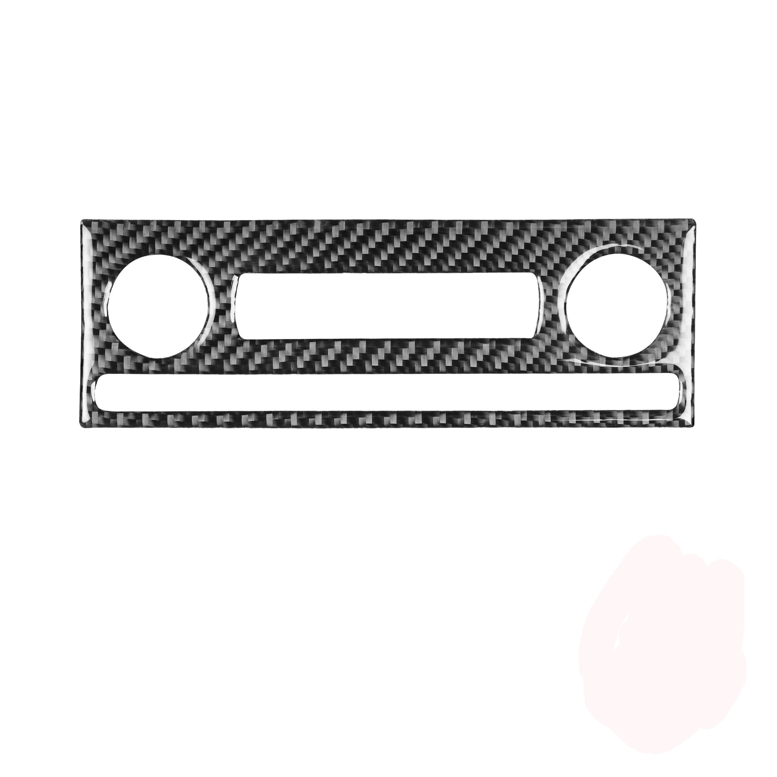 for Chevrolet for Corvette C6 Carbon Fiber Air Conditioner Switch Button Cover Trim