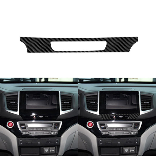 Carbon Fiber Emergency Button Frame Cover Trim for Honda Ridgeline 2017-2020