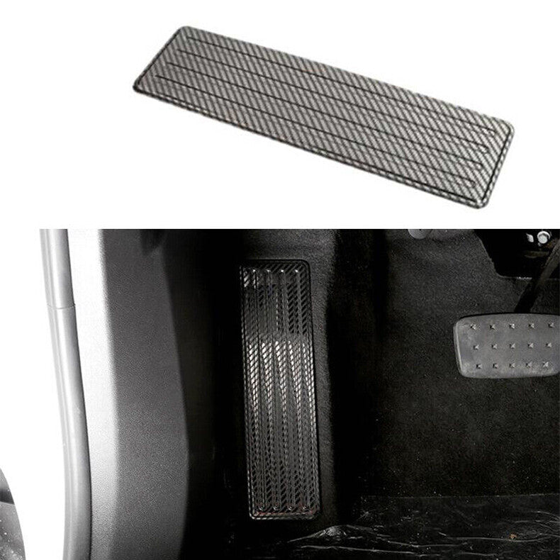 For Chevry Blazer 2019-22 carbon fiber Car Left Side Foot Rest Pedal Panel Cover