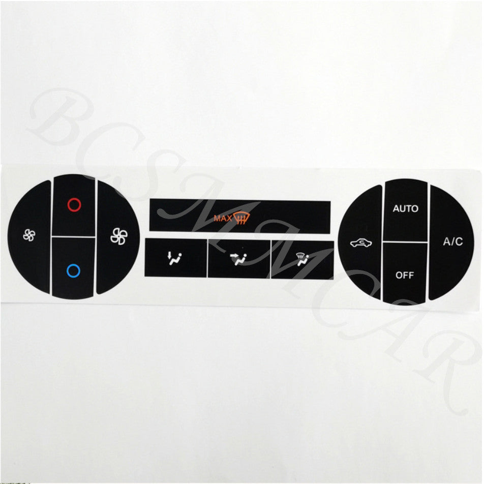 Fit For 2004-2008 for Ford Mondeo A/C Climate Control Button Repair Decals sticker