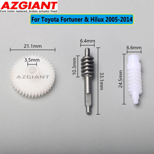 Side mirror folding motor gear kit for Toyota Fortuner Hilux 2005 - 2014