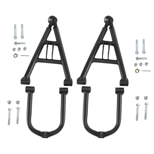 Suspension and shock absorber upper/lower control arm kit for all-terrain vehicles, four-wheel off-road vehicles, go-karts, 110cc, 125cc, 150cc