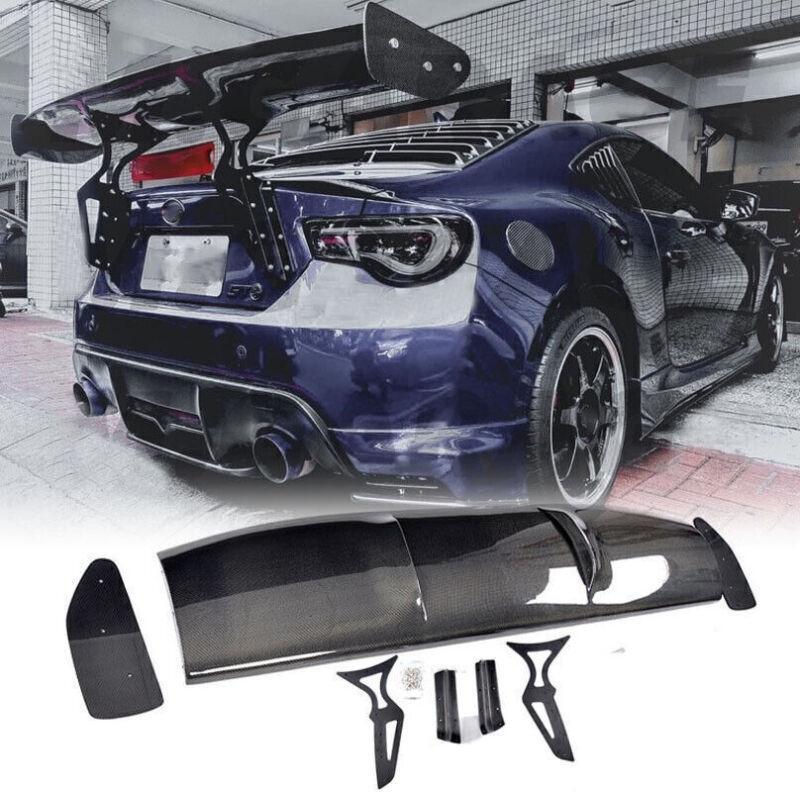 Carbon fiber rear trunk boiler racing wing for Toyota GT86 and for Subaru BRZ 2013-2018