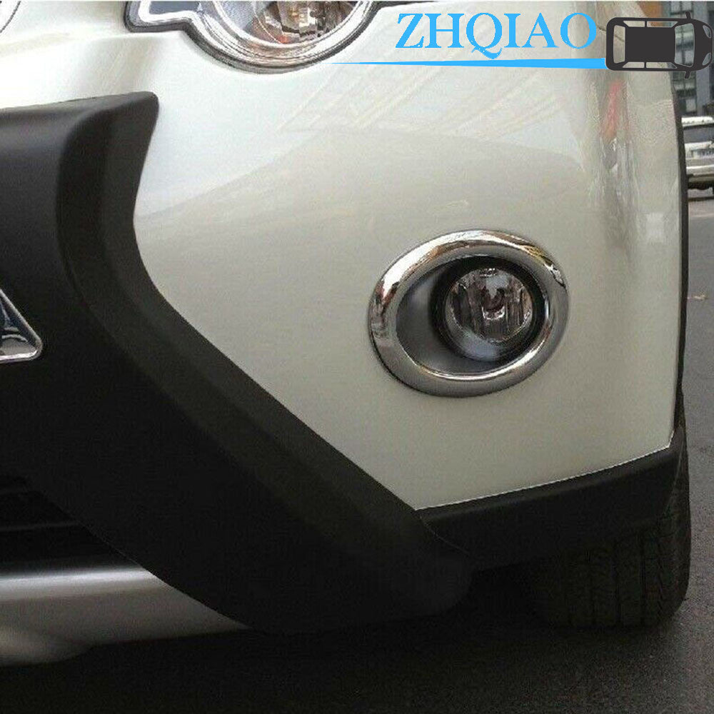 Chrome Front Fog Light Lamp Cover Trim Fits for Nissan X-Trail T31 2011 2012 2013