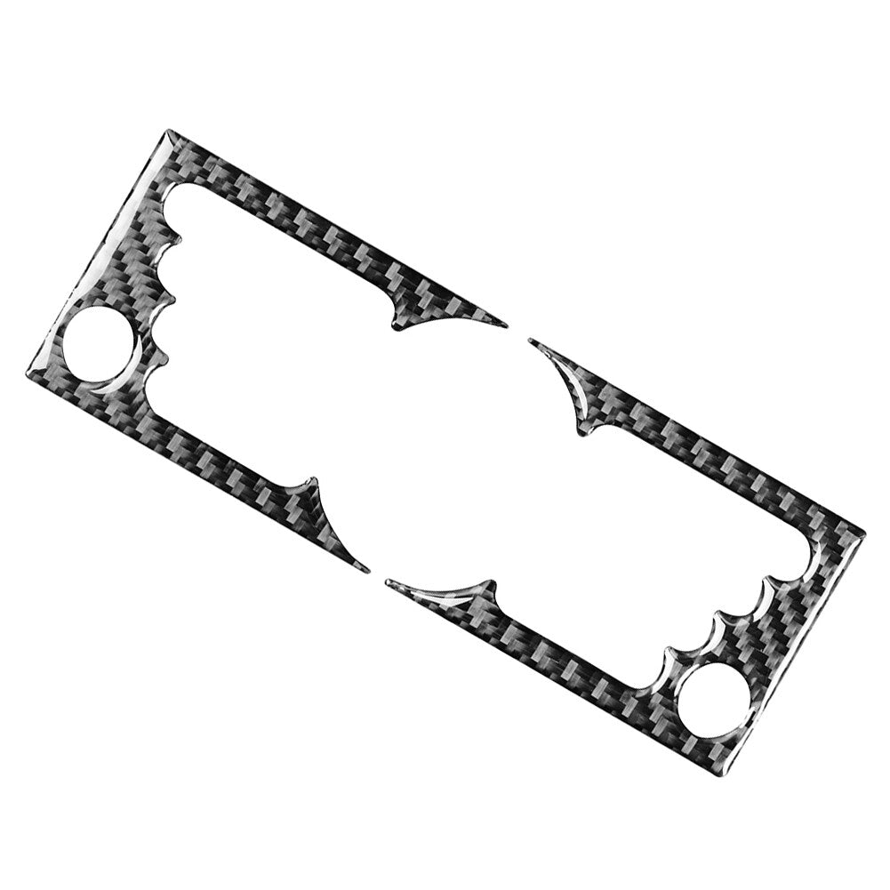 Carbon Fiber Center Console AC Switch Panel Cover for BMW for Mini Cooper R50 R53