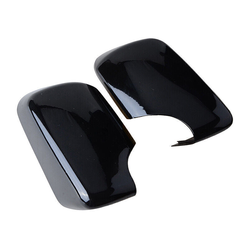 Left and right side mirror protector covers are suitable for BMW E46, E39, 4D, 325i, 330i, 525i, and 530i models manufactured in 1998-05