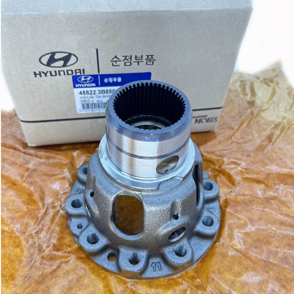 A6MF1 A6MF2 AWD differential protection cover 45822-3B850 suitable for Hyundai and for Kia transmissions.