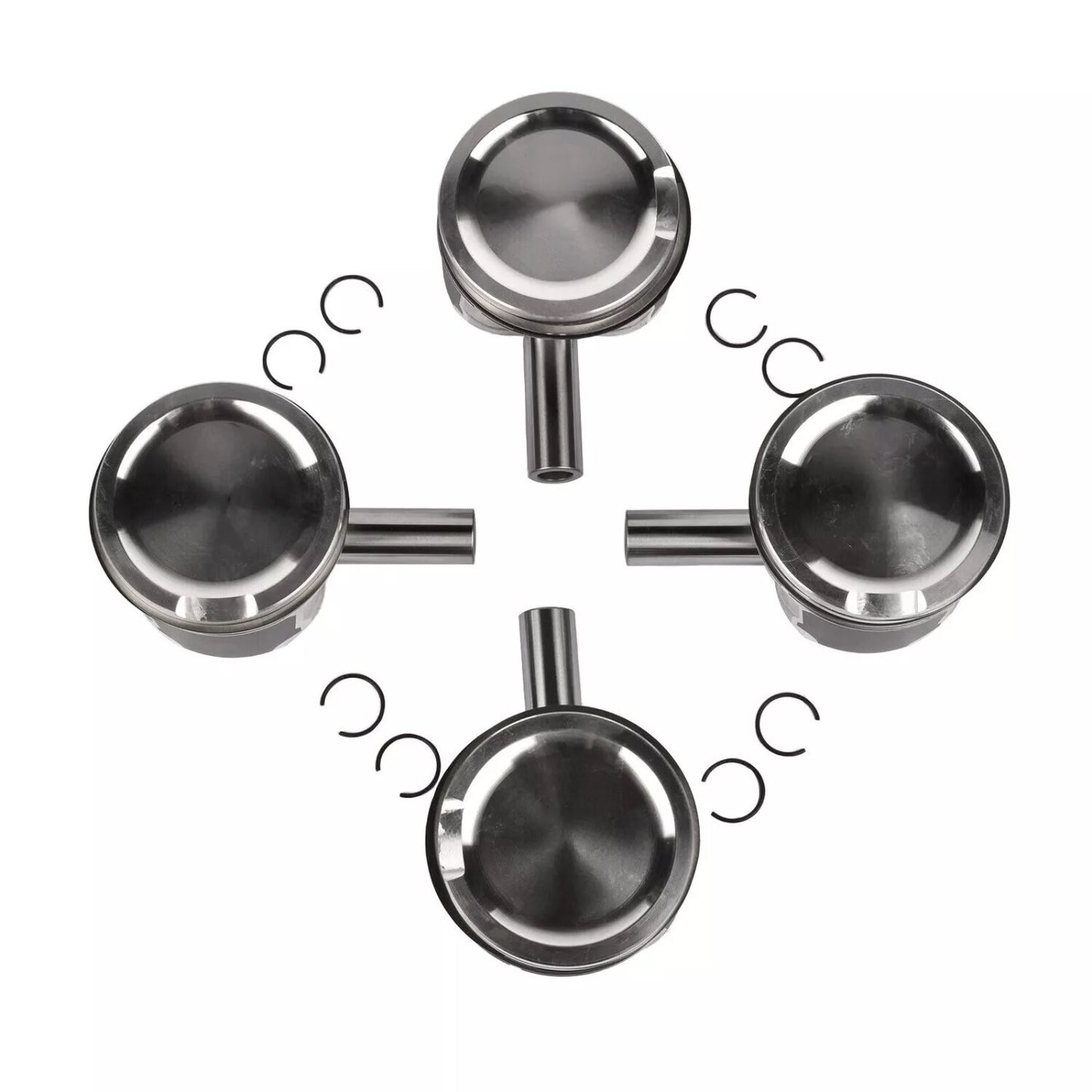 4pcs Pistons  Rings for 1.8T for Audi A3 A4 for VW EOS AWW AWP AUG AWM 06b107065n